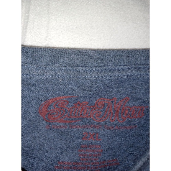 *MENS SAILOR MOON SHORT SLEEVE BOLD JUSTICE GRAPHIC T-SHIRT Grey COTTON 2xl - Picture 3 of 6